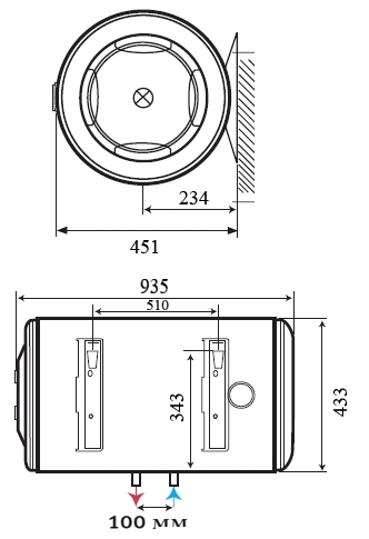 ����� ������������� ���������������� Atlantic VM 080 D400-2-BC